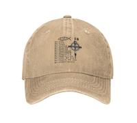 Jésus Est Mon Dieu, Mon Roi, Mon Seigneur, Mon Sauveur. Religion Noire Homme Femme Casquette Trucker Coton Chapeaux Pare-Soleil Lègére Casquette De Baseball pour Hip Pop Pêche Golf