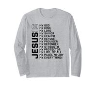 Jésus est Mon Dieu, Mon Roi, Mon Seigneur, Mon Sauveur, Tout ce Que Je Peux Manche Longue