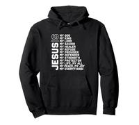 Jésus est Mon Dieu, Mon Roi, Mon Seigneur, Mon Sauveur, Tout ce Que Je Peux Sweat à Capuche