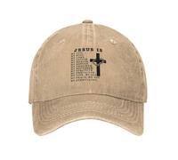 Jésus Est Mon Dieu, Mon Roi, Mon Seigneur, Mon Sauveur. Unisexe Chapeaux Pare-Soleil Réglable Casquette De Baseball Lègére Trucker Cap pour Sport Hip Pop Golf