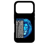 Jésus est Mon Dieu, Mon Roi, Mon Tout, Lion, chrétien Coque pour iPhone 17 Pro