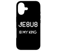 Jésus est Mon Dieu Roi, Parfait pour Les catholiques, Les baptêmes Coque pour iPhone 17