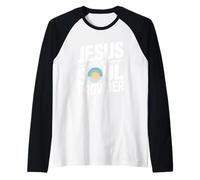 Jésus est mon fournisseur d'âme Manche Raglan