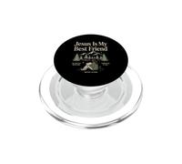 Jésus est Mon Meilleur ami Foi chrétienne culte Religieux PopSockets PopGrip pour MagSafe