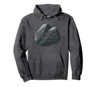 Jésus est Mon Rocher : Graphique chrétien inspirant, Jésus Sweat à Capuche, Unisexe pour Adultes, Chiné Foncé, S