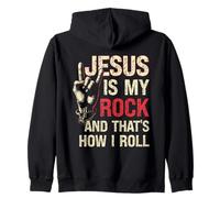 Jésus est mon rock et c'est ainsi que je roule : guitariste chrétien Sweat à Capuche