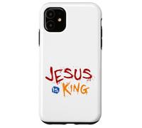 Jésus est Mon Roi - Bible Histoire Vraie Jésus Heureux Coque pour iPhone 11