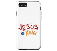 Jésus est Mon Roi - Bible Histoire Vraie Jésus Heureux Coque pour iPhone SE (2020) / 7/8