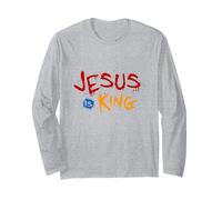 Jésus est Mon Roi - Bible Histoire Vraie Jésus Heureux Manche Longue