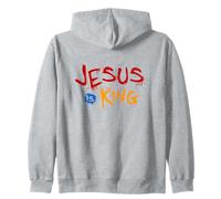 Jésus est Mon Roi - Bible Histoire Vraie Jésus Heureux Sweat à Capuche