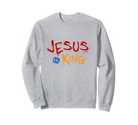 Jésus est Mon Roi - Bible Histoire Vraie Jésus Heureux Sweatshirt