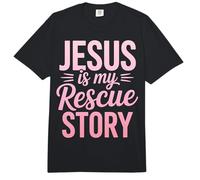 Jésus est Mon Sauveur, Histoire de la Foi chrétienne Comfort Colors Adult Heavyweight T-Shirt
