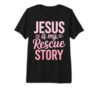 Jésus est Mon Sauveur, Histoire de la Foi chrétienne T-Shirt Haut de Gamme