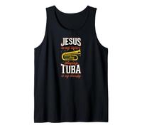 Jésus est Mon Sauveur : Jouer du Tuba est ma thérapie Débardeur