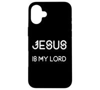 Jésus est Mon Seigneur Dieu Coque pour iPhone 16 Plus