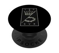 Jésus est Mon Seigneur et Sauveur - Christian Crown PopSockets PopGrip Adhésif