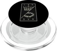 Jésus est Mon Seigneur et Sauveur - Christian Crown PopSockets PopGrip pour MagSafe