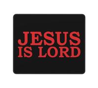 Jésus Est Mon Seigneur Tapis De Souris Confort Mouse Pad Lavable Mousepad pour Travail Bureau Maison 25X30Cm