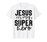 Jésus est Mon Super héros, chrétiens, Hommes, Femmes, reconnaissants T-Shirt