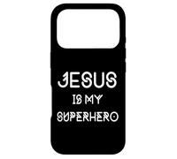 Jésus est Mon Super-héros Coque pour iPhone 17 Pro