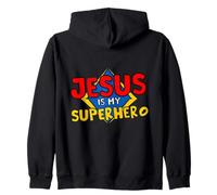 Jésus est Mon Super héros, inspiré par l'esprit fidèle Sweat à Capuche