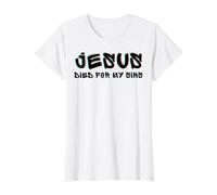 Jésus est Mort pour Moi et Mon péché, Dimanche de la résurrection de Pâques, Famille T-Shirt Graphique avec Valeur, Femme, Blanc, S