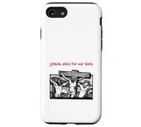 Jésus est Mort pour nos péchés (déclaration de Foi et Graphique) Coque pour iPhone SE (2020) / 7/8