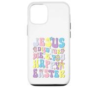 Jésus est Mort pour toi et Moi Christian Happy Resurrection Sunday Coque pour iPhone 12/12 Pro