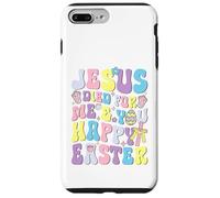 Jésus est Mort pour toi et Moi Christian Happy Resurrection Sunday Coque pour iPhone 7 Plus/8 Plus