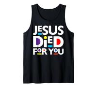 Jésus est Mort pour Vous, chrétiens, Noël, Christ, Pâques, Amour Débardeur