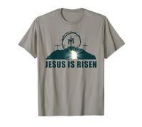 Jésus est ressuscité - Pâque Christ Christ Vide Tombe & Croix T-Shirt