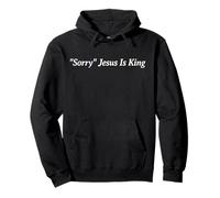 Jésus est Roi Adoration culte de la Bible chrétienne inspirante Sweat à Capuche