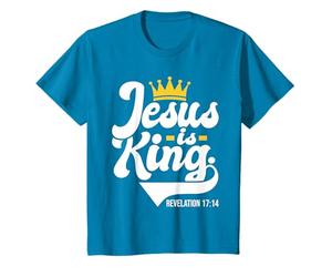 Jésus est Roi Apocalypse 17:14 - Bible Religieuse chrétienne T-Shirt