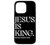 Jésus est Roi Apocalypse 17:14 Culte chrétien Foi Coque pour iPhone 14 Pro Max