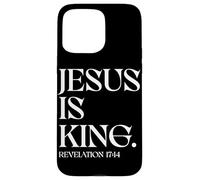 Jésus est Roi Apocalypse 17:14 Culte chrétien Foi Coque pour iPhone 15 Pro Max