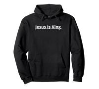 Jésus est Roi Dieu Foi Religieux chrétien Sweat à Capuche