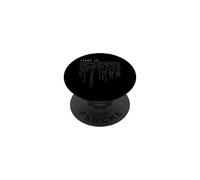Jésus est Roi Foi chrétienne Religieuse Typographie des écritures PopSockets PopGrip Adhésif