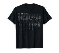 Jésus est Roi Foi chrétienne Religieuse Typographie des écritures T-Shirt