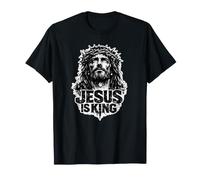 Jésus est Roi, Jésus-Christ Grunge Vintage T-Shirt