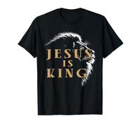 Jésus est Roi Lion chrétien T-Shirt