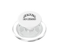 Jésus est Roi PopSockets PopGrip pour MagSafe