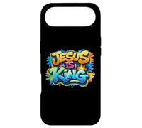 JÉSUS EST Roi - Street Art CHRÉTIEN Graffiti Coque pour iPhone Air