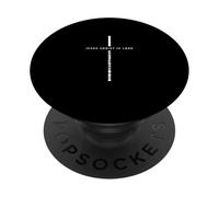 Jésus est Seigneur Foi chrétienne Dieu Étude biblique PopSockets PopGrip Adhésif