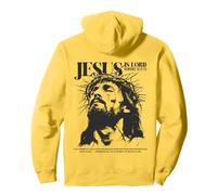 Jésus est seigneur - verset biblique - dos chrétien Sweat à Capuche