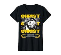 Jésus est Suffisant pour Moi - Message de Foi T-Shirt Graphique avec Valeur, Femme, Noir, L