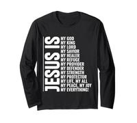 Jésus est Tout pour Moi, Foi chrétienne inspirante Manche Longue