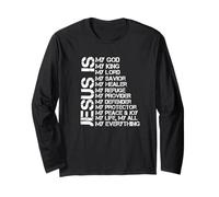 Jésus est tout pour moi, mon Dieu, mon Seigneur, mon Sauveur, Christian Manche Longue