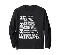 Jésus est tout pour moi, mon Dieu, mon Seigneur, mon Sauveur, Christian Manche Longue