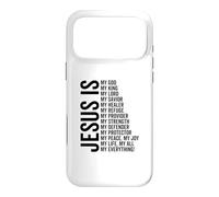 Jésus est Tout pour Moi, Mon Dieu, Seigneur, Sauveur, Guérisseur Coque pour iPhone 17 Pro Max