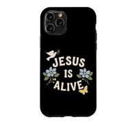 Jésus est Vivant Fleur chrétienne Foi Culte Religieux Coque pour iPhone 11 Pro